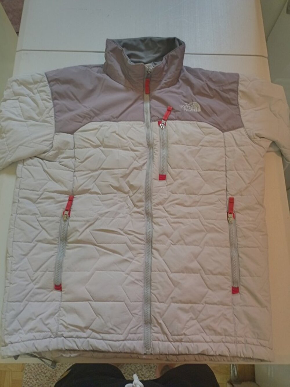 The North Face Puffer Jacket Coat Parka Adult Medium Gray Grey